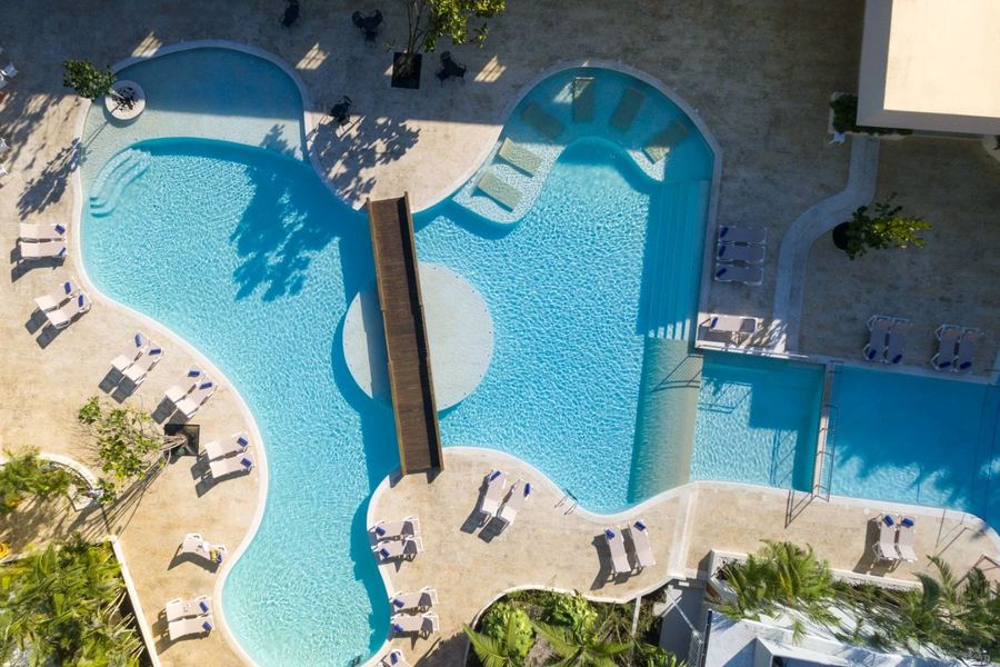 Piscina de resort en Juan Dolio